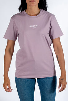  T-shirt Femme en jersey de coton à motif imprimé (LAVANDE)
